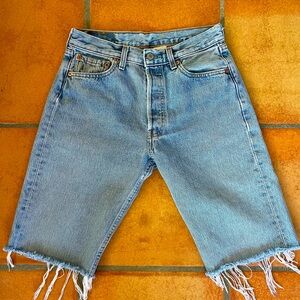 Vintage Levi’s 501 Cutoff Denim Shorts